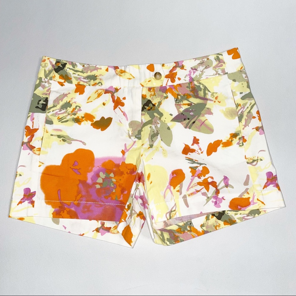 Cynthia Rowley Floral Shorts Size 4 - Picture 1 of 4